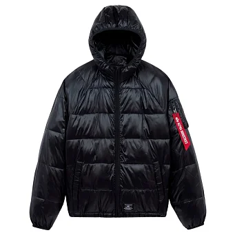 Мужская куртка Alpha Industries Laughlin Ultralight Hooded Puffer Black