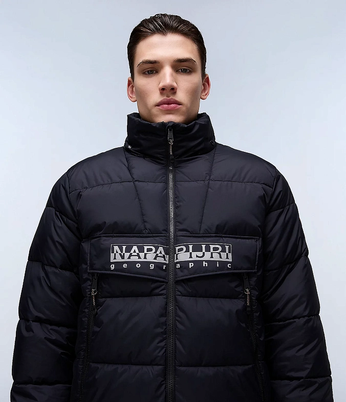 Куртка Napapijri Rainforest Puffer Jacket Black
